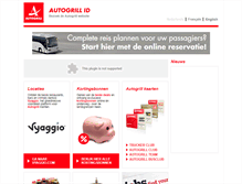 Tablet Screenshot of my.autogrill.be