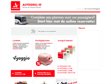 Tablet Screenshot of mijn.autogrill.be